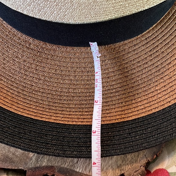 SUN N SAND Size OSFA Floppy Beach Garden Vacation Hat Grosgrain Ribbon Elegant - Picture 12 of 15